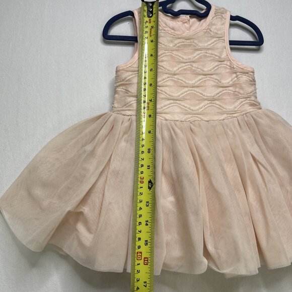 Pippa & Julie 12M Dress Girls Dusty Rose Pink One Year Princess - Picture 5 of 6
